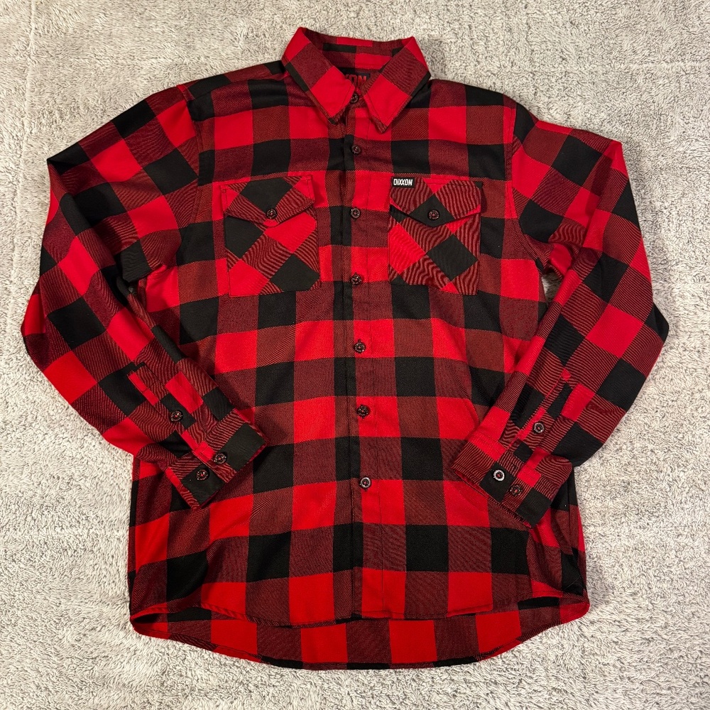 NWOT DIXXON "REDRUM" Flannel Rare Mens Medium